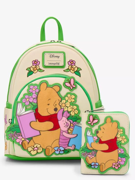 Loungefly Disney Winnie the Pooh Piglet & Pooh Bear Reading Mini Backpack - Excl main image 7
